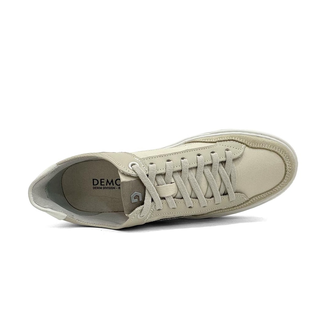 Tenis Democrata Casual Em Couro 240801 Camel Tenis Democrata Casual Em Couro 240801 Camel