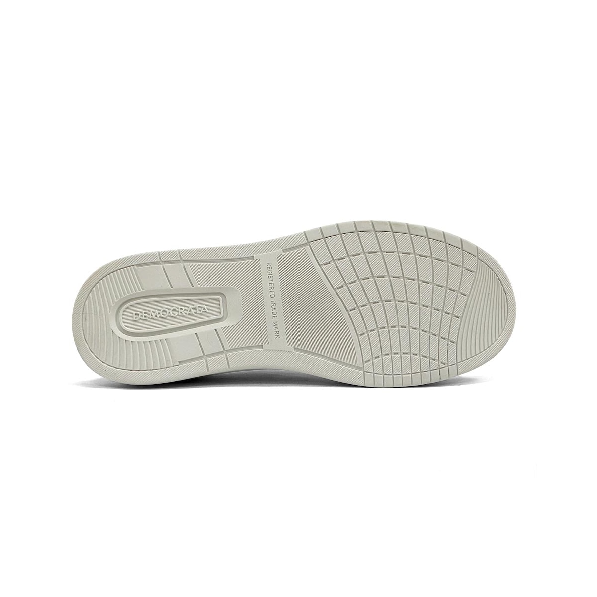 Tênis Democrata Casual Em Couro 240801 Off White
