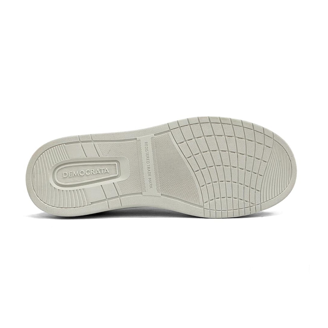 Tênis Democrata Casual Em Couro 240801 Off White Tênis Democrata Casual Em Couro 240801 Off White
