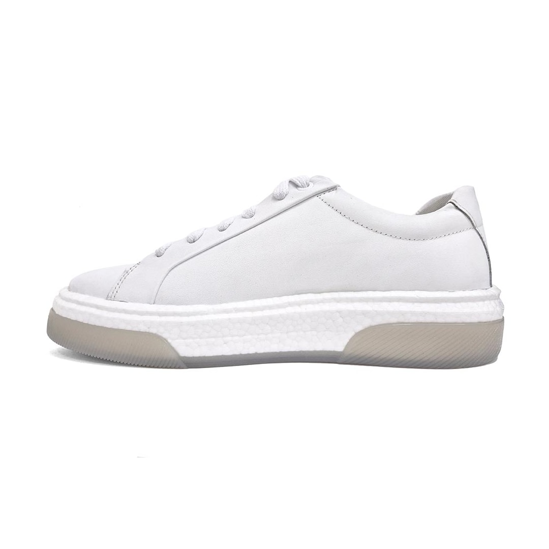 Tênis Democrata Casual Em Couro 623103 Branco
