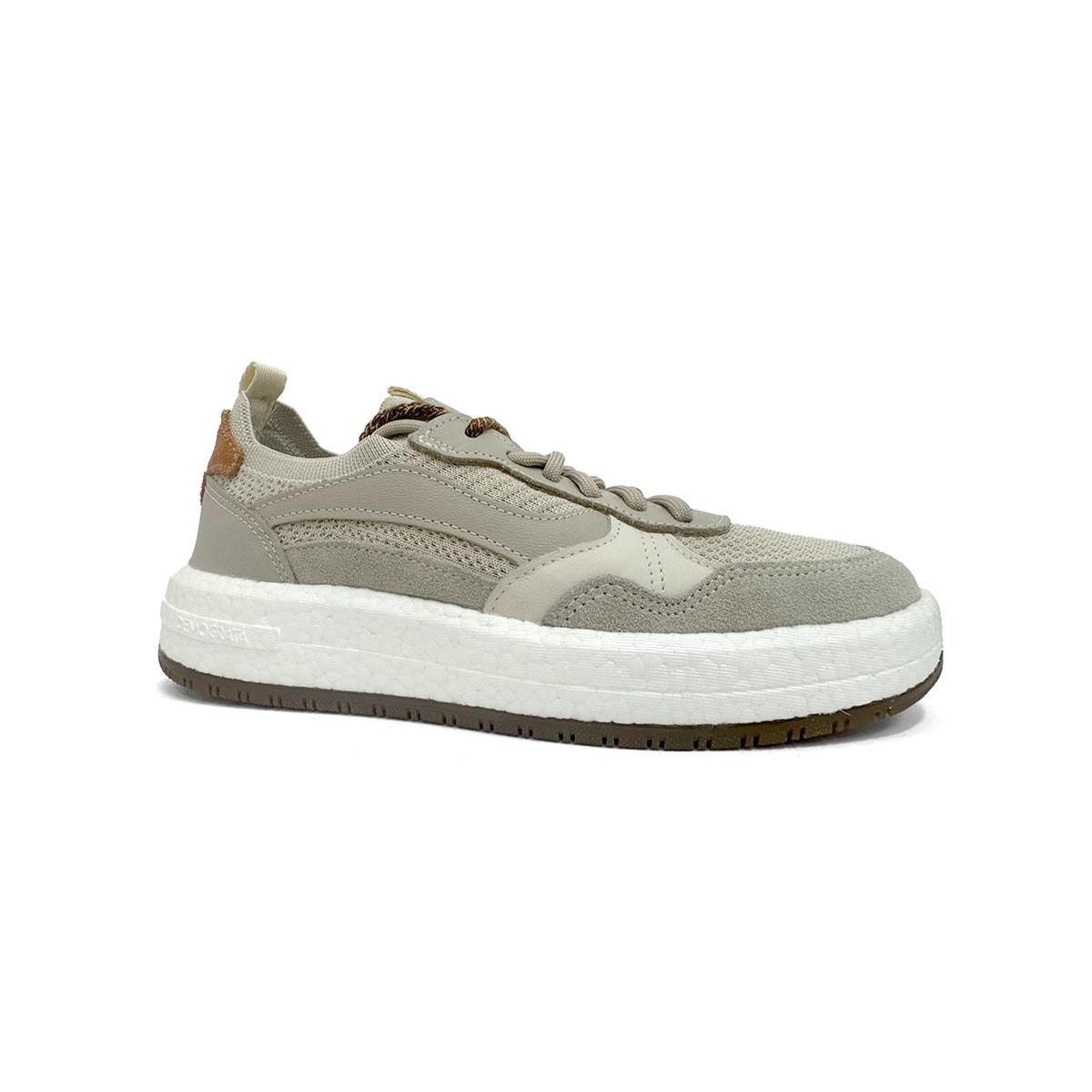 Tênis Democrata Feminino Casual Couro 618102 Off White Tênis Democrata Feminino Casual Couro 618102 Off White
