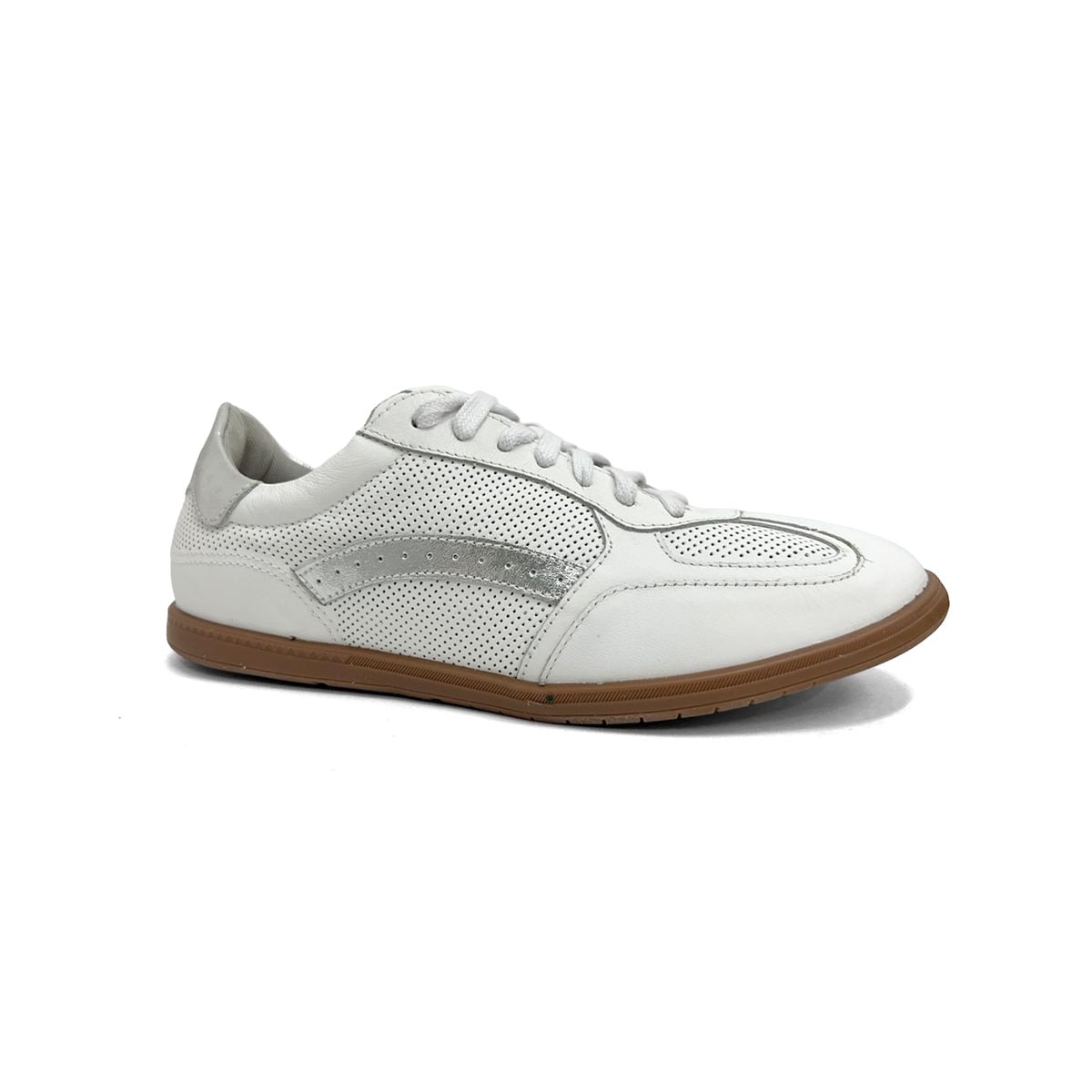 Tênis Democrata Feminino Casual Couro 657101 Branco Tênis Democrata Feminino Casual Couro 657101 Branco