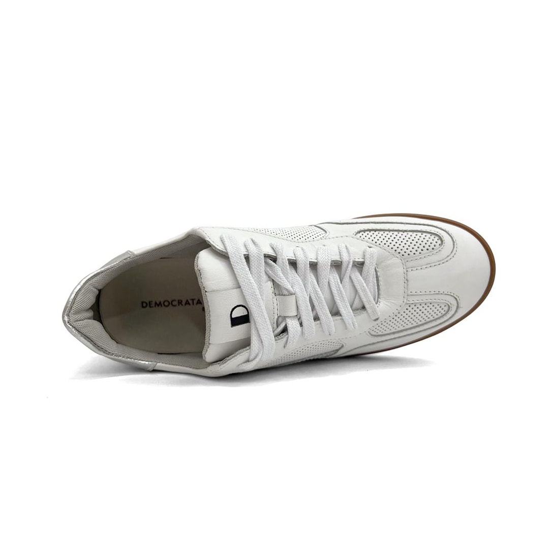 Tênis Democrata Feminino Casual Couro 657101 Branco Tênis Democrata Feminino Casual Couro 657101 Branco
