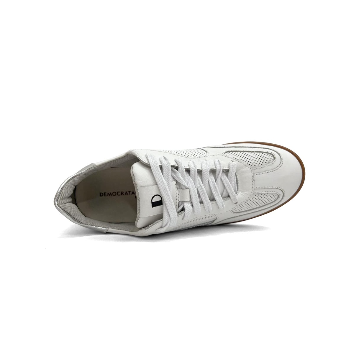 Tênis Democrata Feminino Casual Couro 657101 Branco Tênis Democrata Feminino Casual Couro 657101 Branco