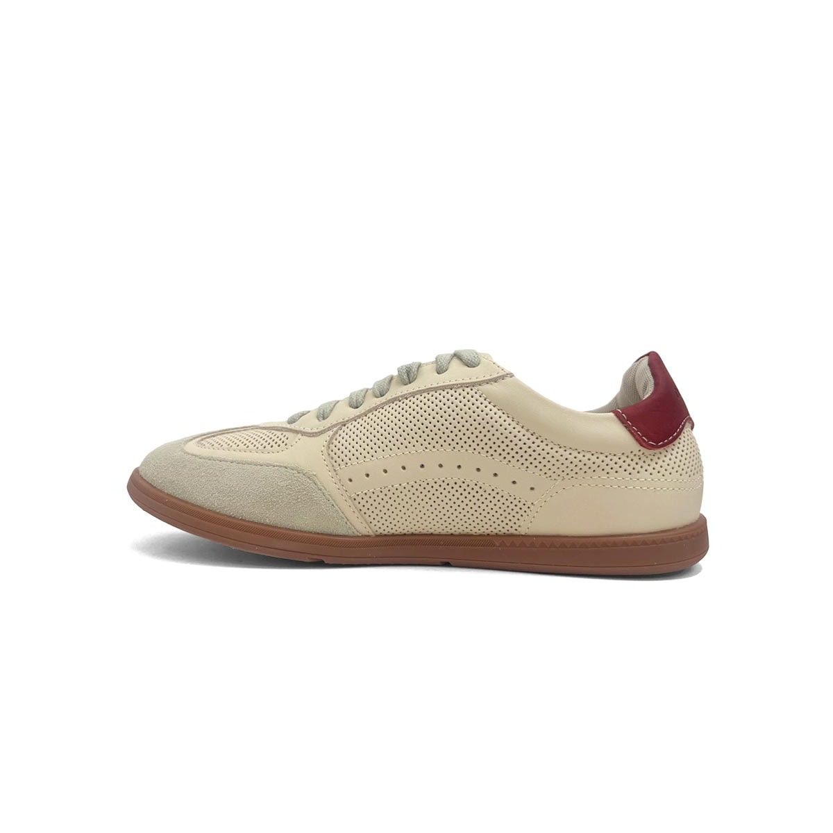 Tênis Democrata Feminino Casual Couro 657101 Neve