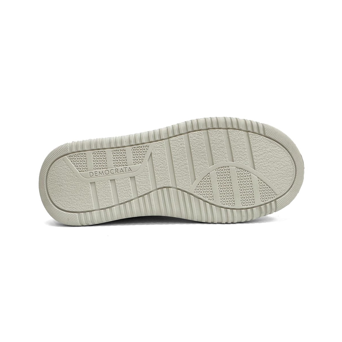 Tênis Democrata Feminino Casual De Couro 616101 Bege