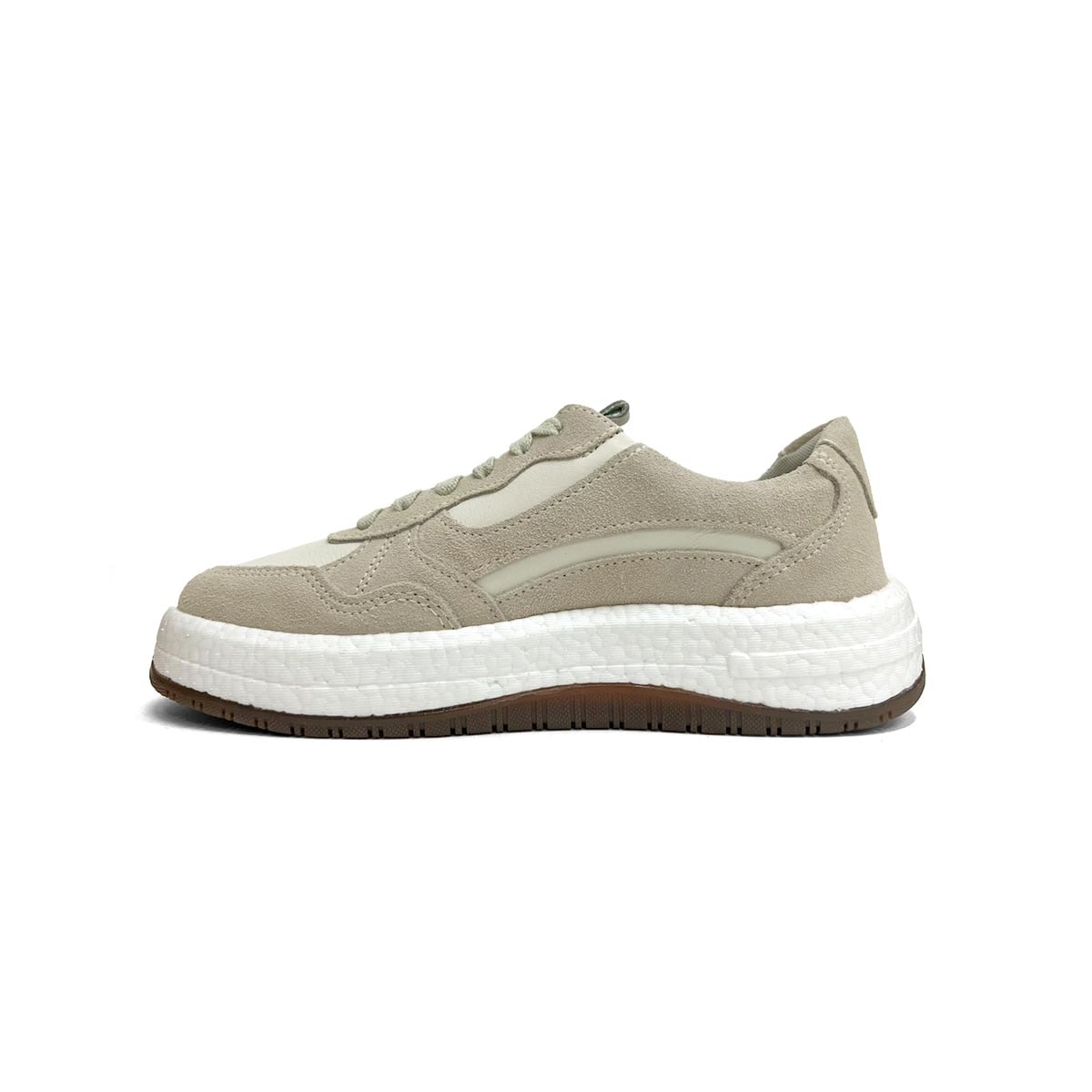 Tênis Democrata Feminino Casual De Couro 618104 Neve Tênis Democrata Feminino Casual De Couro 618104 Neve