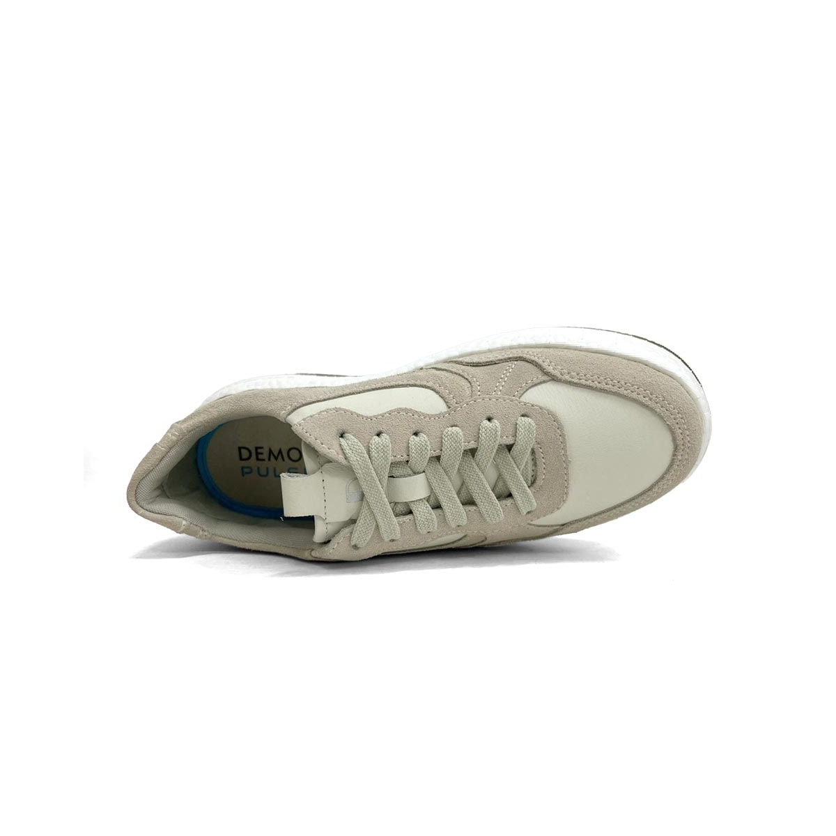 Tênis Democrata Feminino Casual De Couro 618104 Neve Tênis Democrata Feminino Casual De Couro 618104 Neve