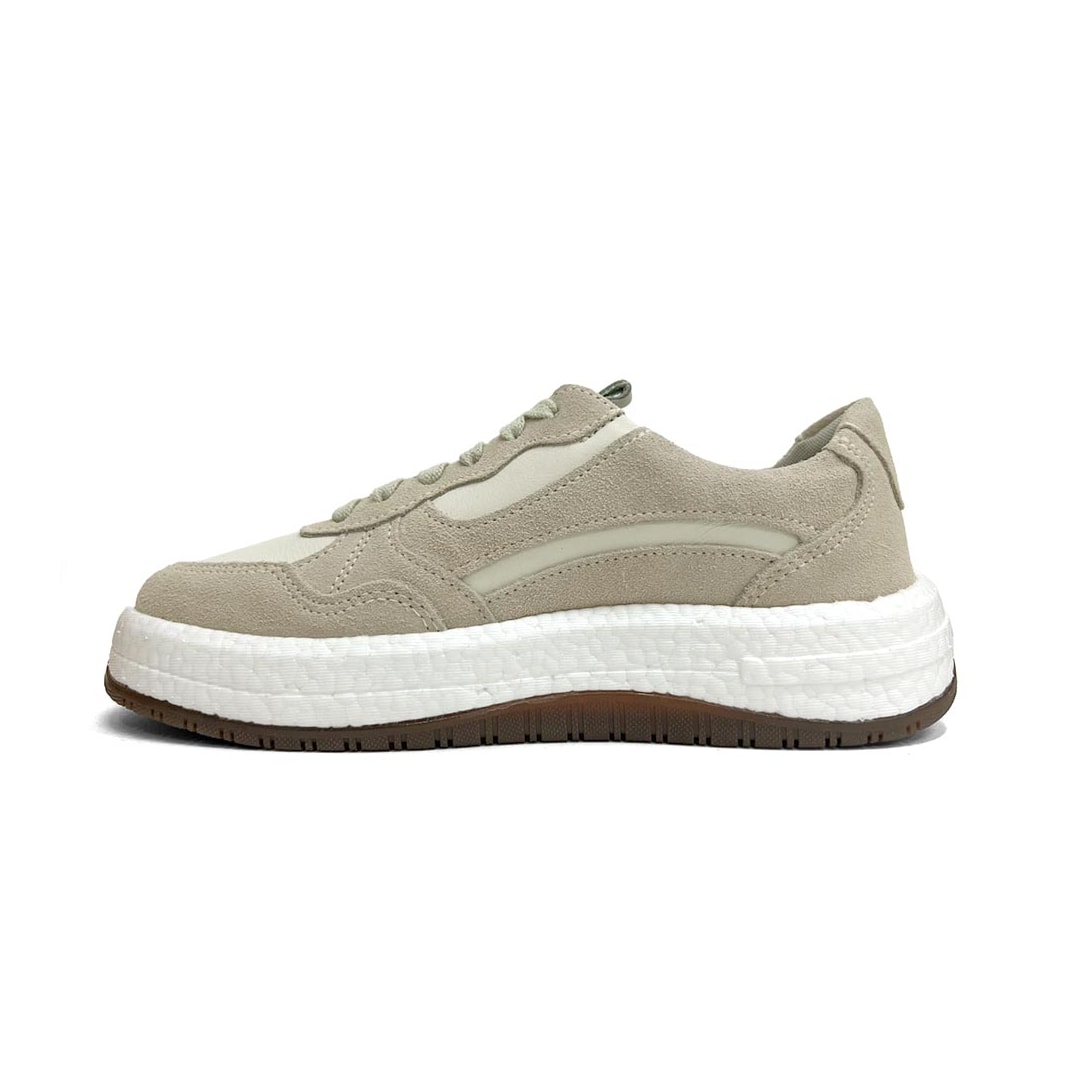 Tênis Democrata Feminino Casual De Couro 618104 Neve Tênis Democrata Feminino Casual De Couro 618104 Neve