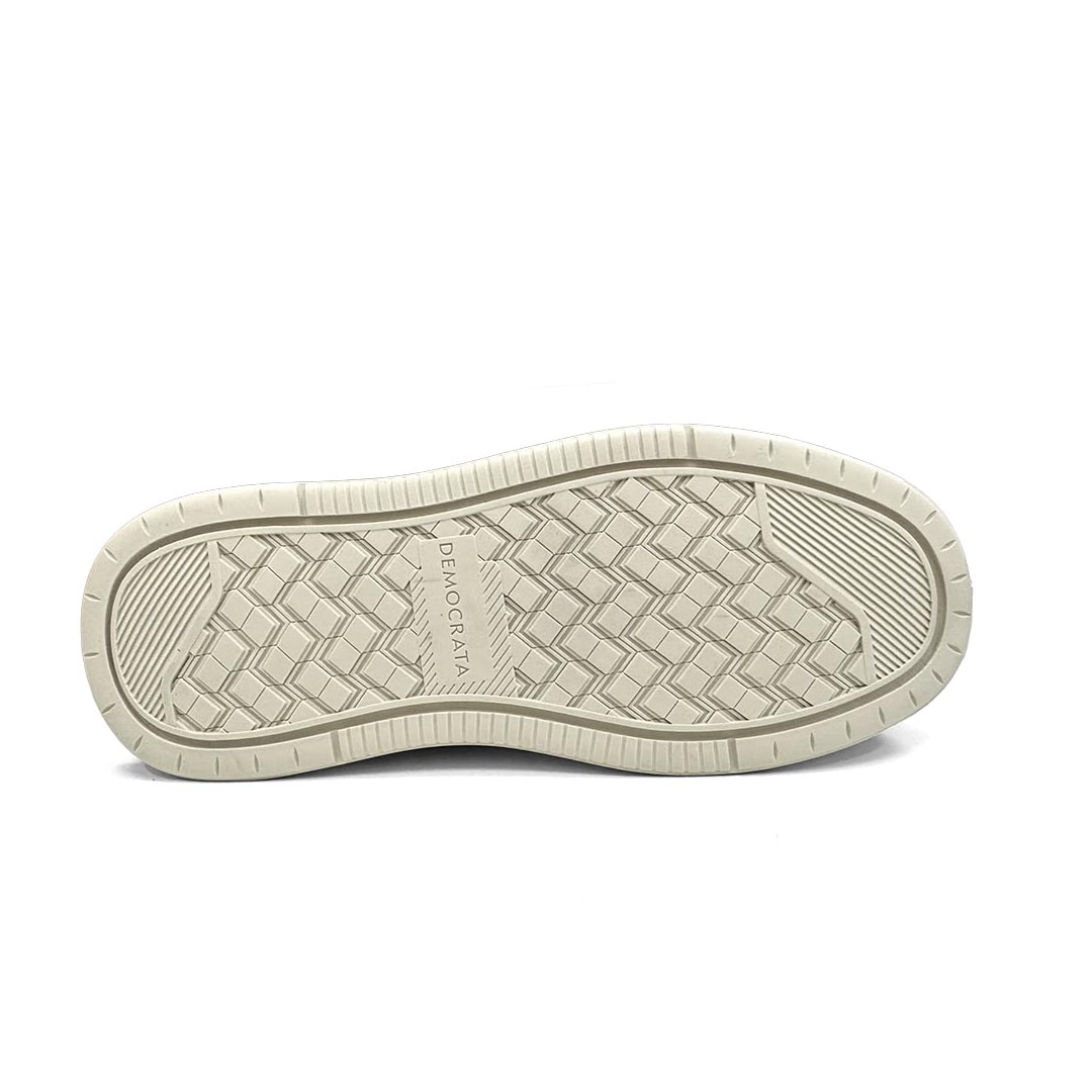 Tênis Democrata Masculino Casual Couro 653101 Conhaque