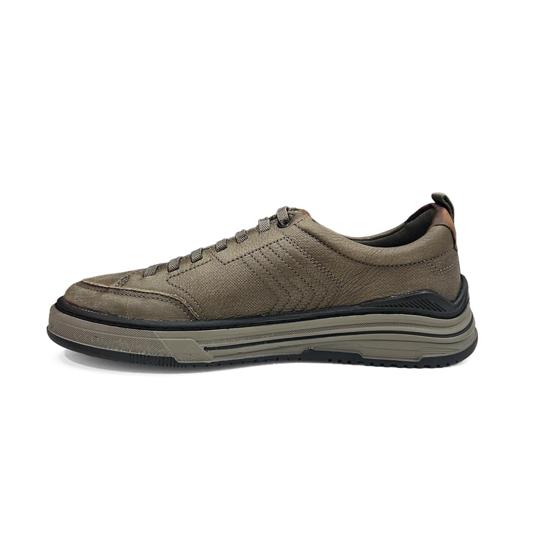 Tênis Democrata Masculino Casual Couro Dylan 640101 Smoke Tênis Democrata Masculino Casual Couro Dylan 640101 Smoke