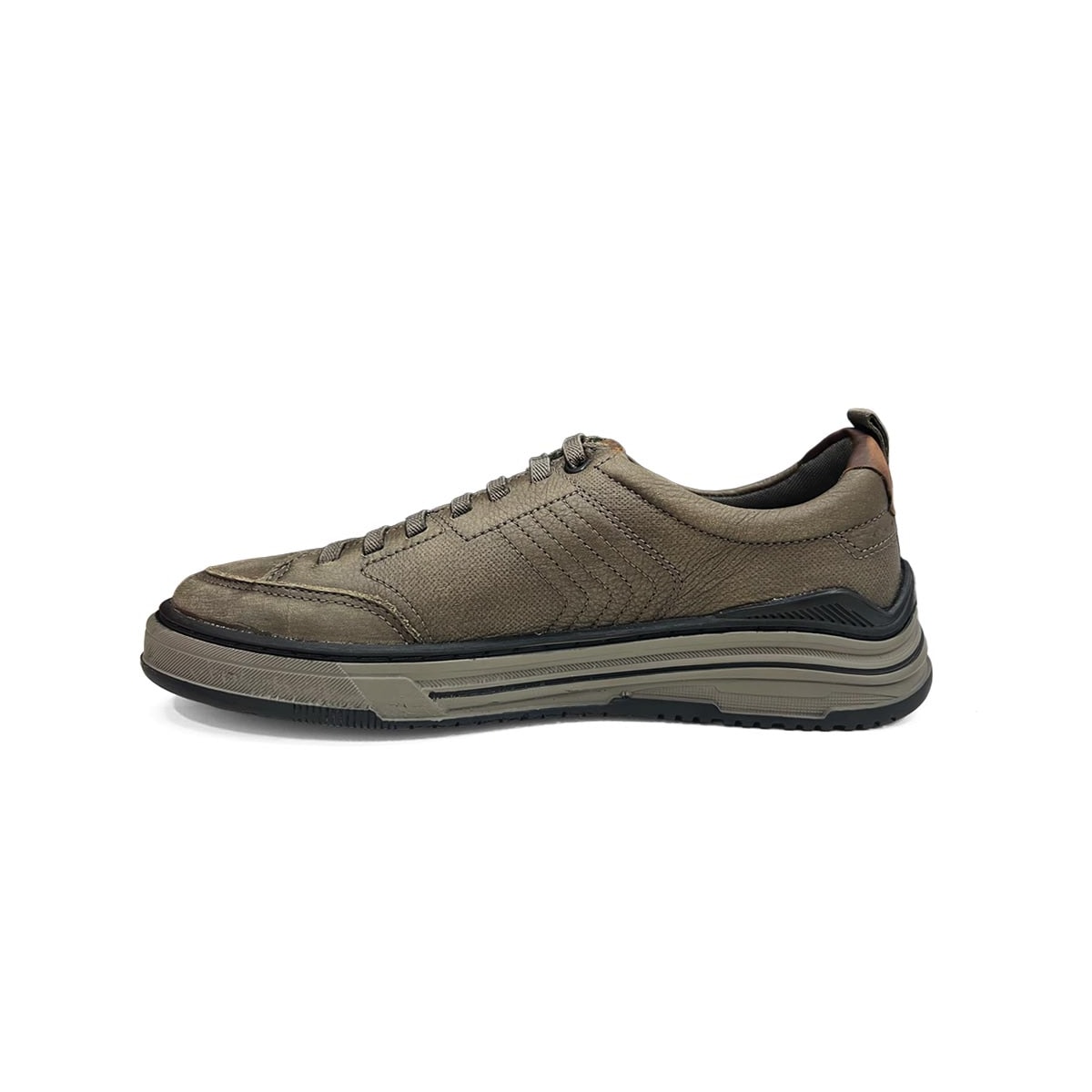 Tênis Democrata Masculino Casual Couro Dylan 640101 Smoke Tênis Democrata Masculino Casual Couro Dylan 640101 Smoke