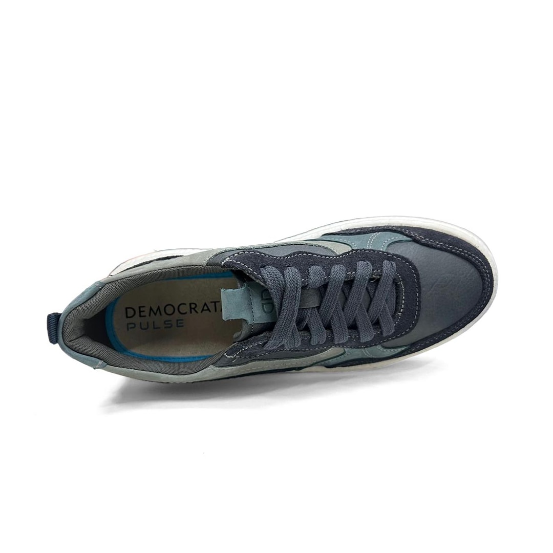 Tênis Democrata Masculino Couro Pulse 623105 Space/Navy Tênis Democrata Masculino Couro Pulse 623105 Space/Navy
