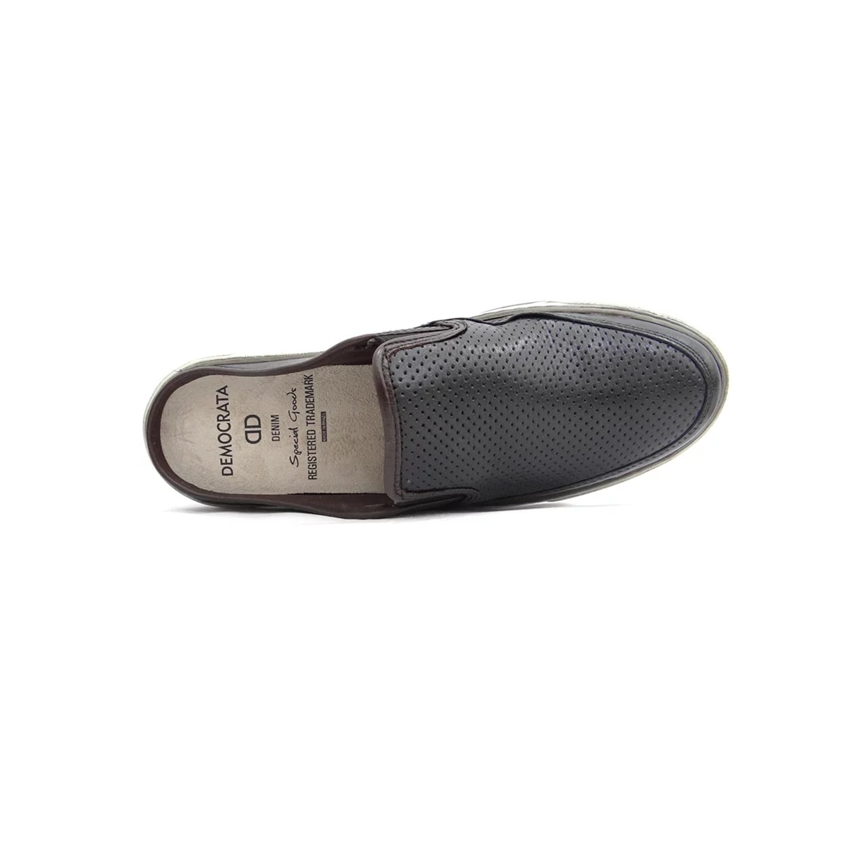 Tênis Democrata Mule Casual Masculino 257105 Preto/Tabaco Tênis Democrata Mule Casual Masculino 257105 Preto/Tabaco