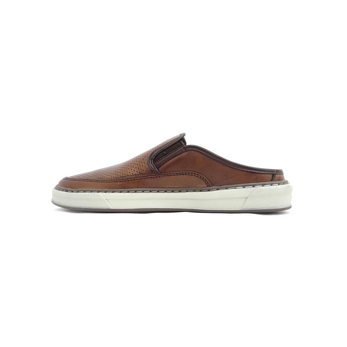 Tênis Democrata Mule Casual Masculino 257105 Tan/Tabaco Tênis Democrata Mule Casual Masculino 257105 Tan/Tabaco