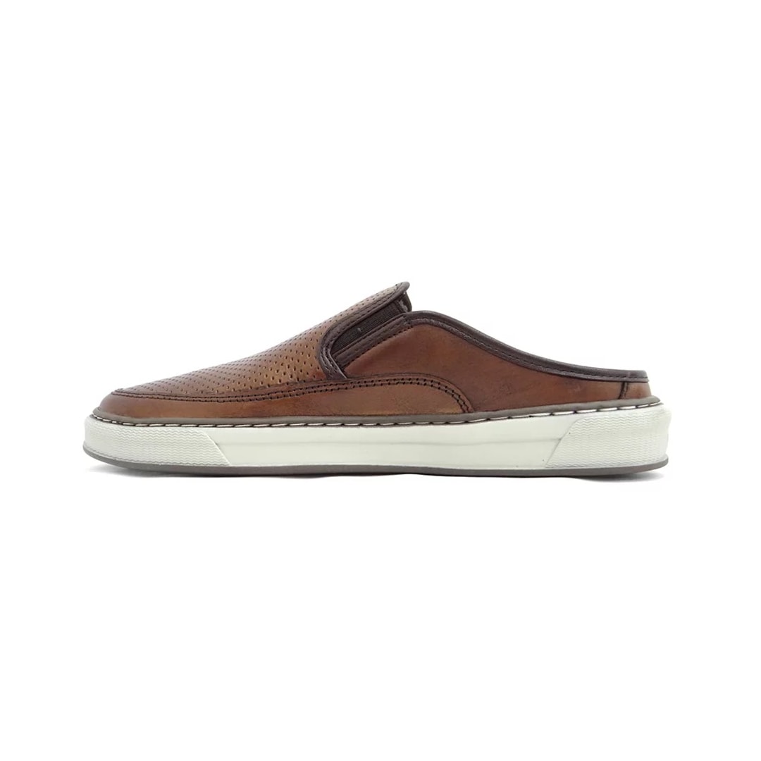 Tênis Democrata Mule Casual Masculino 257105 Tan/Tabaco
