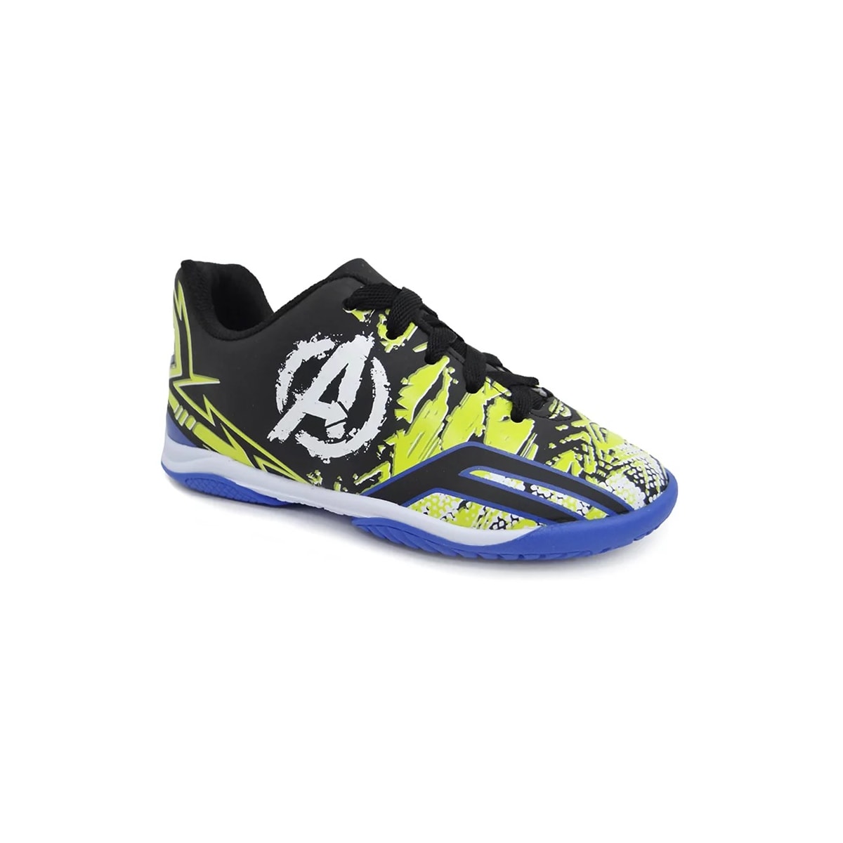 Tênis Dray Futsal Marvel Avengers 4069 Preto/Amarelo Tênis Dray Futsal Marvel Avengers 4069 Preto/Amarelo