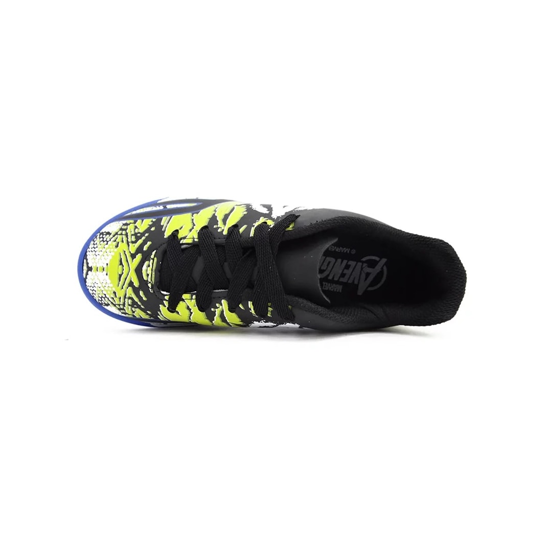 Tênis Dray Futsal Marvel Avengers 4069 Preto/Amarelo
