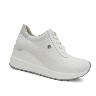Tenis Feminino Casual 19 12357 Via Marte 92 Branco Linha