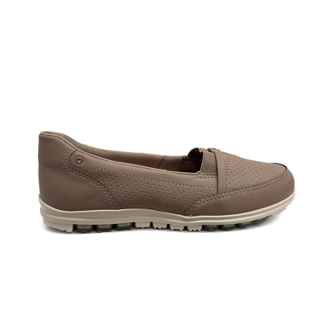Tênis Feminino Casual Slip-On Kolosh C0534a Capuccino