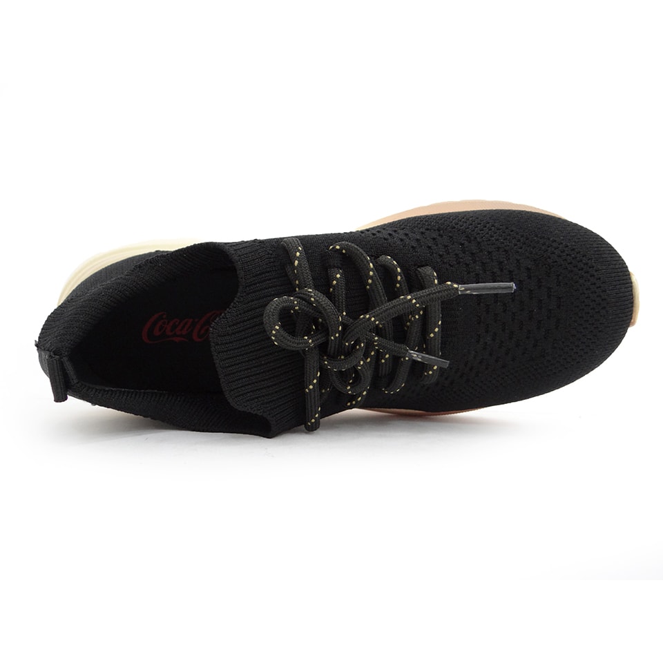 Tenis coca cola feminino preto com dourado cheap