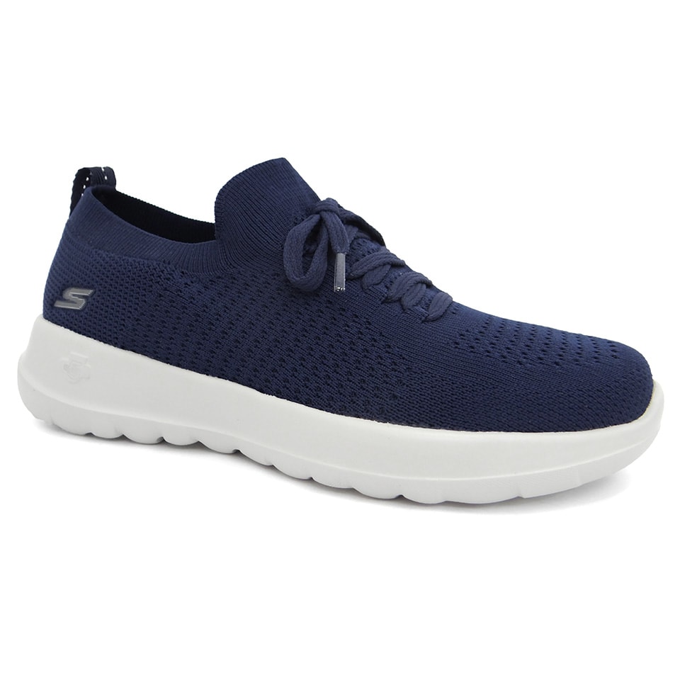 skechers navy blue womens sneakers