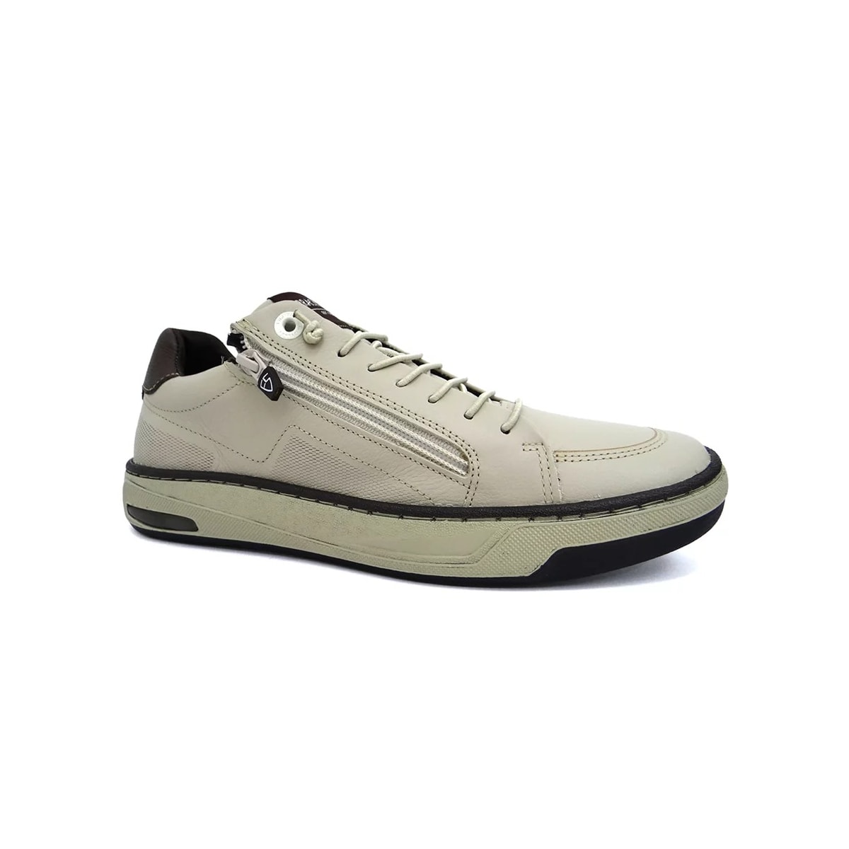 Tênis Ferracini Casual 7655-658 Angra Ba Cinza Claro Tênis Ferracini Casual 7655-658 Angra Ba Cinza Claro