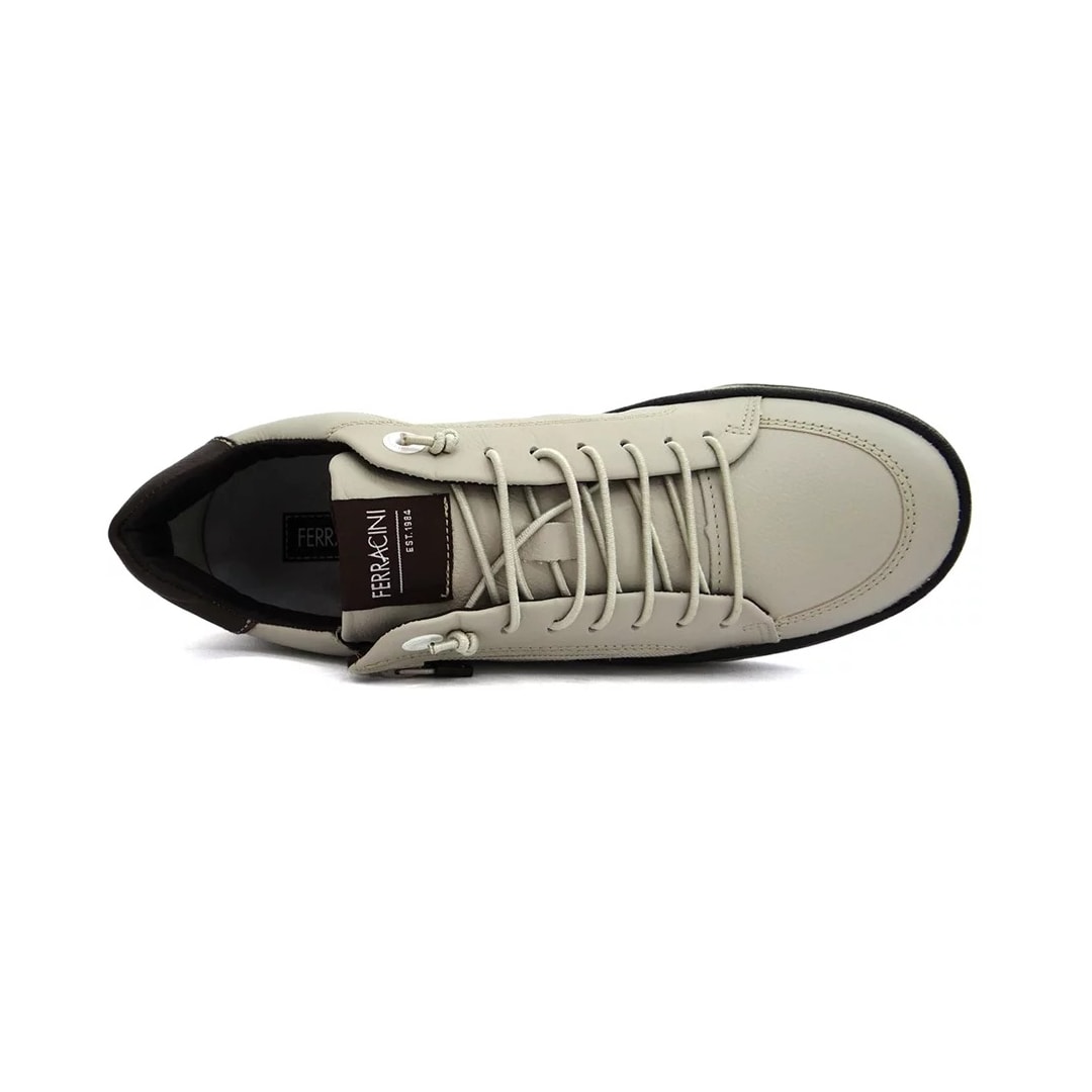 Tênis Ferracini Casual 7655-658 Angra Ba Cinza Claro Tênis Ferracini Casual 7655-658 Angra Ba Cinza Claro
