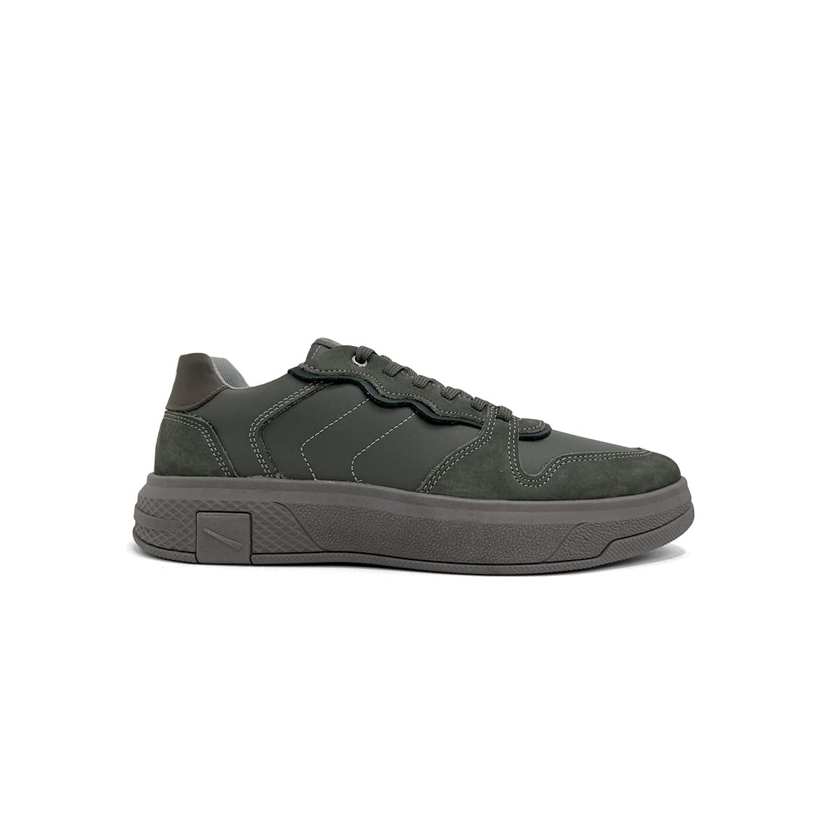 Tênis Ferracini Casual Couro Dream 9061-683B Titanium Chumbo Tênis Ferracini Casual Couro Dream 9061-683B Titanium Chumbo