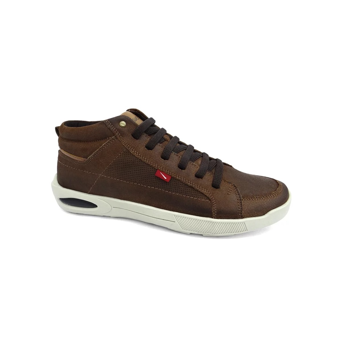 Tênis Ferracini Casual Couro Pulse 2264A Chocolate Tênis Ferracini Casual Couro Pulse 2264A Chocolate