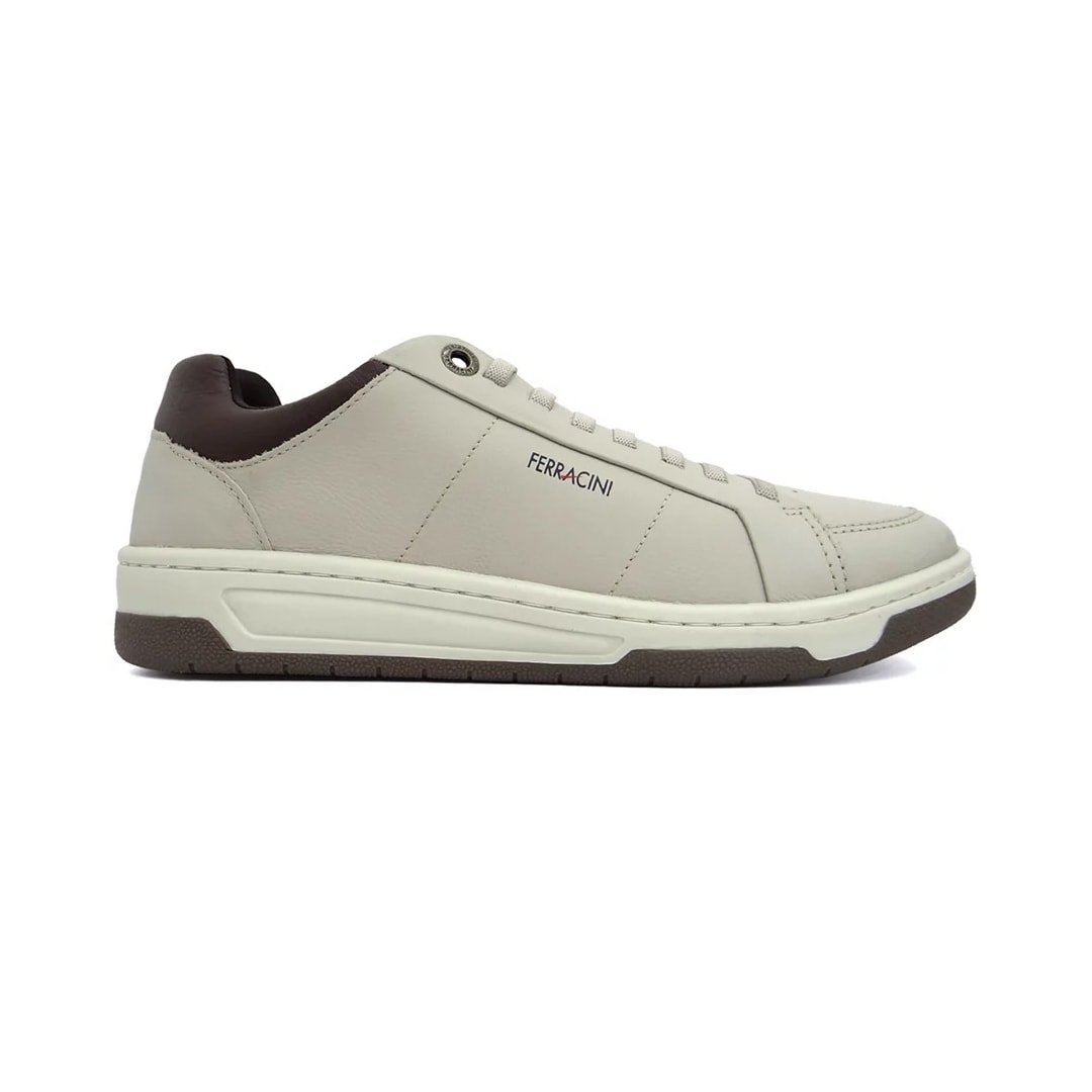 Tênis Ferracini Casual Masculino 8050-617 Vox Ba Cinza Claro Tênis Ferracini Casual Masculino 8050-617 Vox Ba Cinza Claro