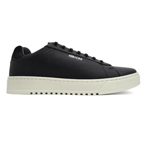 Tenis Ferracini Casual Masculino 9130-694 City Preto