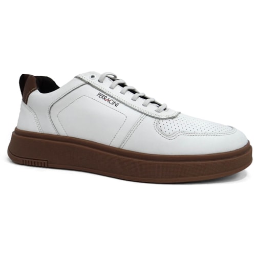 Tenis Ferracini Casual Masculino 9314-678 Branco