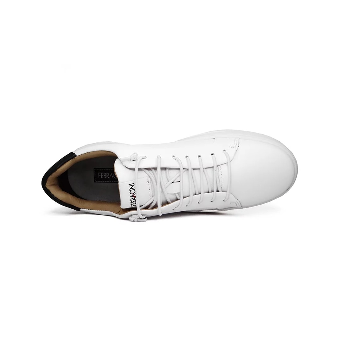 Tênis Ferracini Casual Masculino 9751-617D Gold Branco Tênis Ferracini Casual Masculino 9751-617D Gold Branco