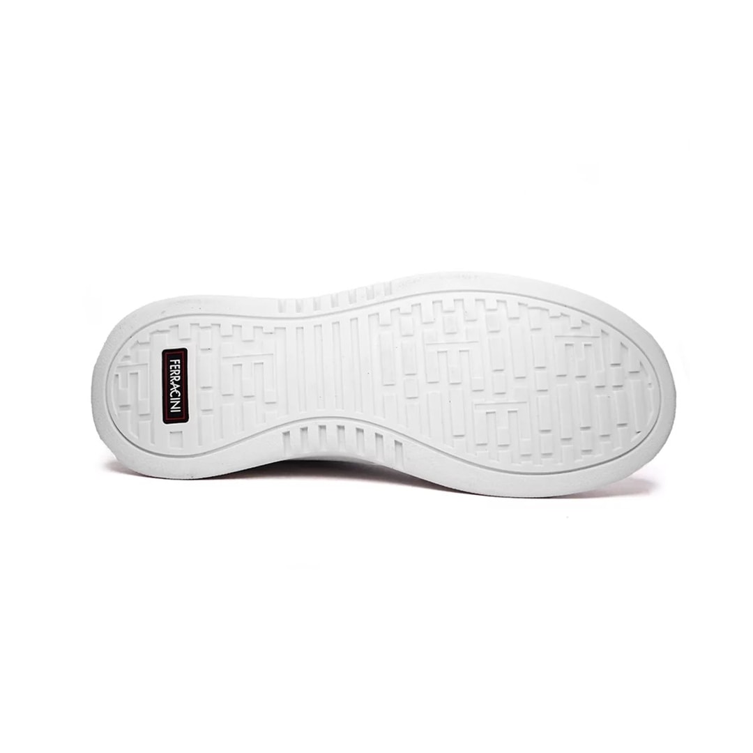 Tênis Ferracini Casual Masculino 9751-617D Gold Branco Tênis Ferracini Casual Masculino 9751-617D Gold Branco
