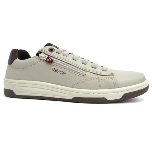 Tenis Ferracini Casual Vox Ba 8052-617 Cinza Claro