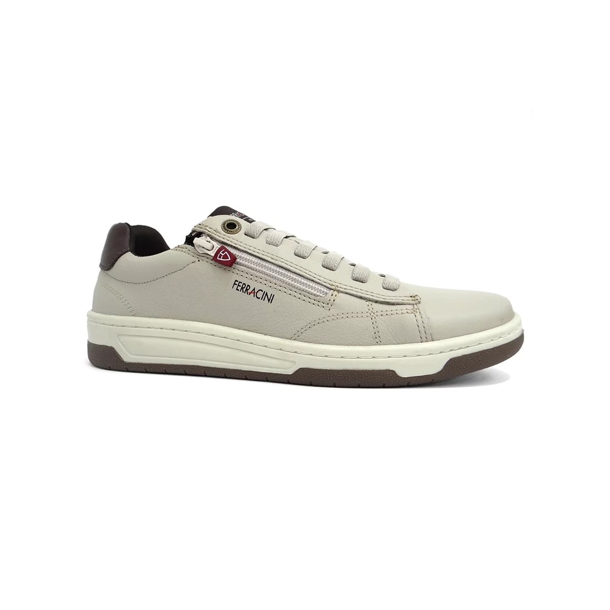 Tênis Ferracini Casual Vox Ba 8052-617 Cinza Claro Tênis Ferracini Casual Vox Ba 8052-617 Cinza Claro