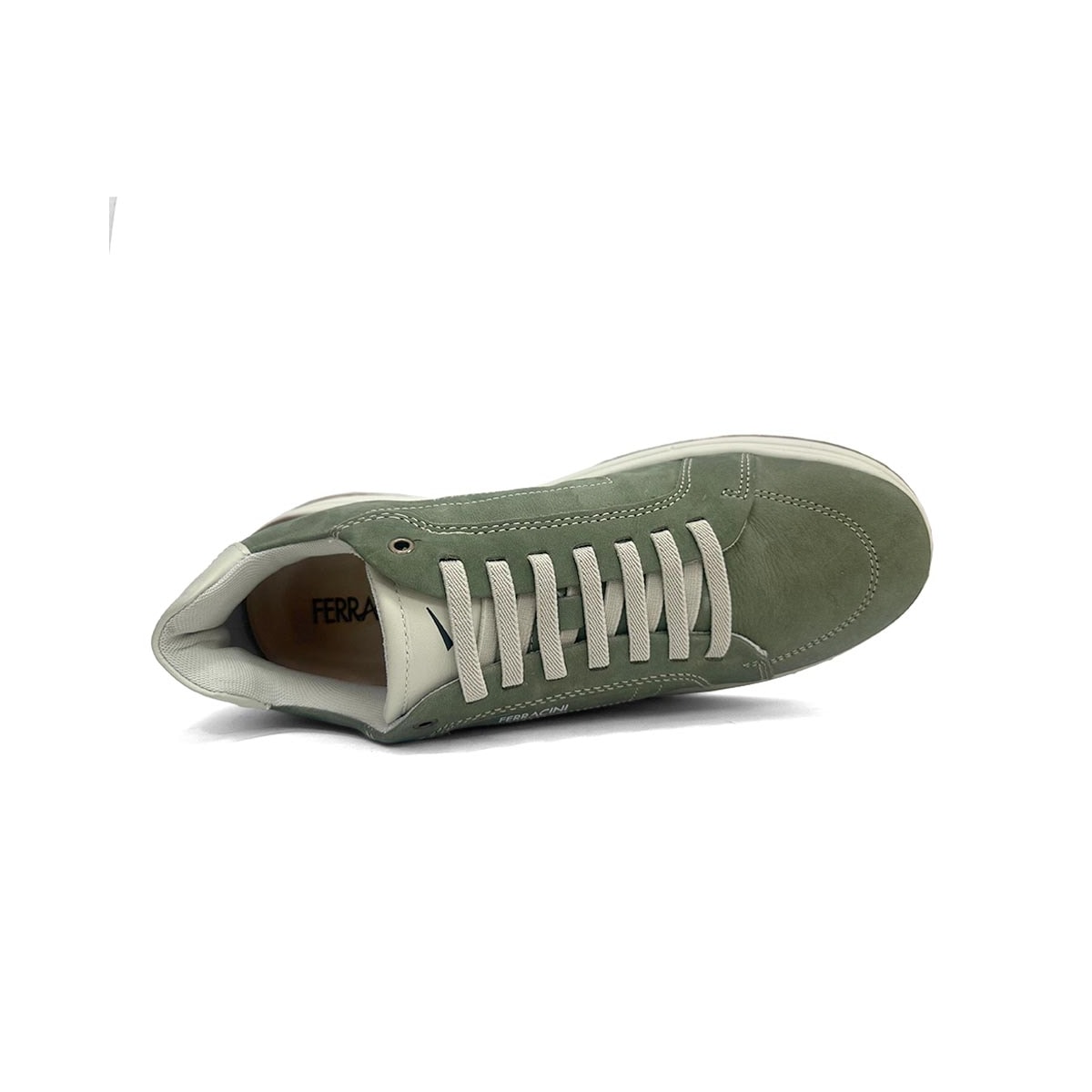 Tênis Ferracini Masculino Couro 7161-683E Verde Militar Tênis Ferracini Masculino Couro 7161-683E Verde Militar