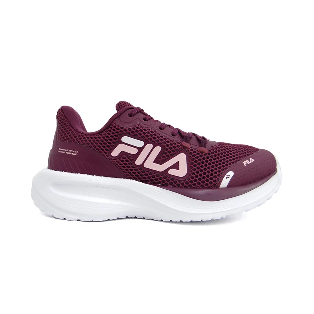 Tênis Fila Athlon Feminino 1092564 Bordo/Rosa Claro/Bra