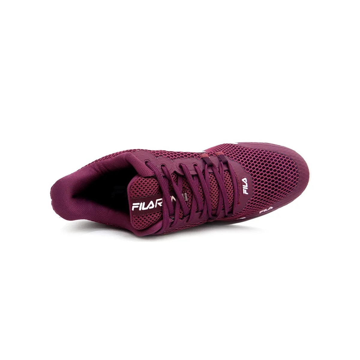 Tênis Fila Athlon Feminino 1092564 Bordo/Rosa Claro/Bra Tênis Fila Athlon Feminino 1092564 Bordo/Rosa Claro/Bra