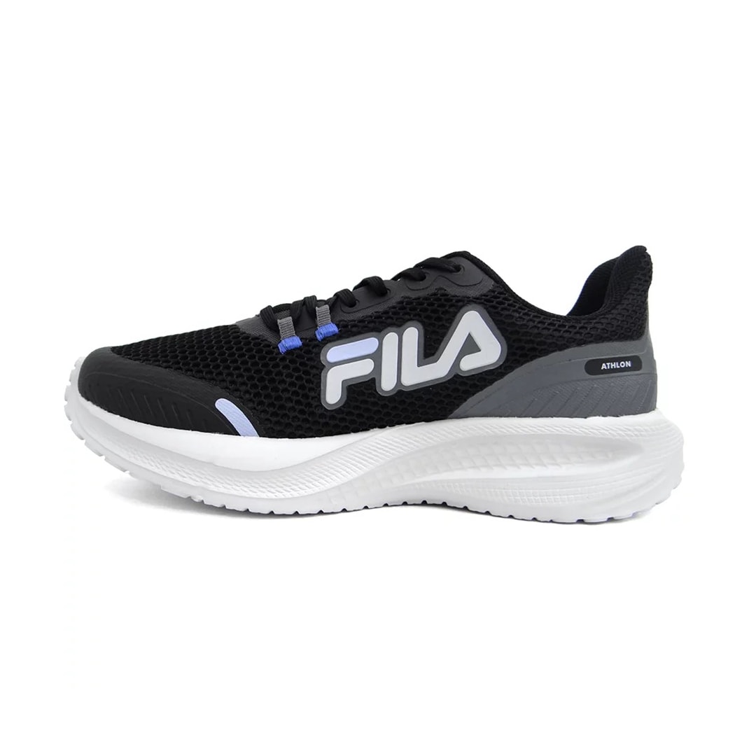 Tênis Fila Athlon Masculino 1092544 Preto/Royal/Azul Cla Tênis Fila Athlon Masculino 1092544 Preto/Royal/Azul Cla