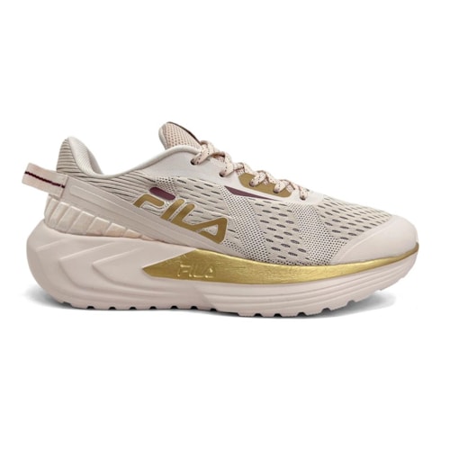 Detalhe - Tênis Fila Esporte Diffusion Feminino F02tr00073 Rose Claro