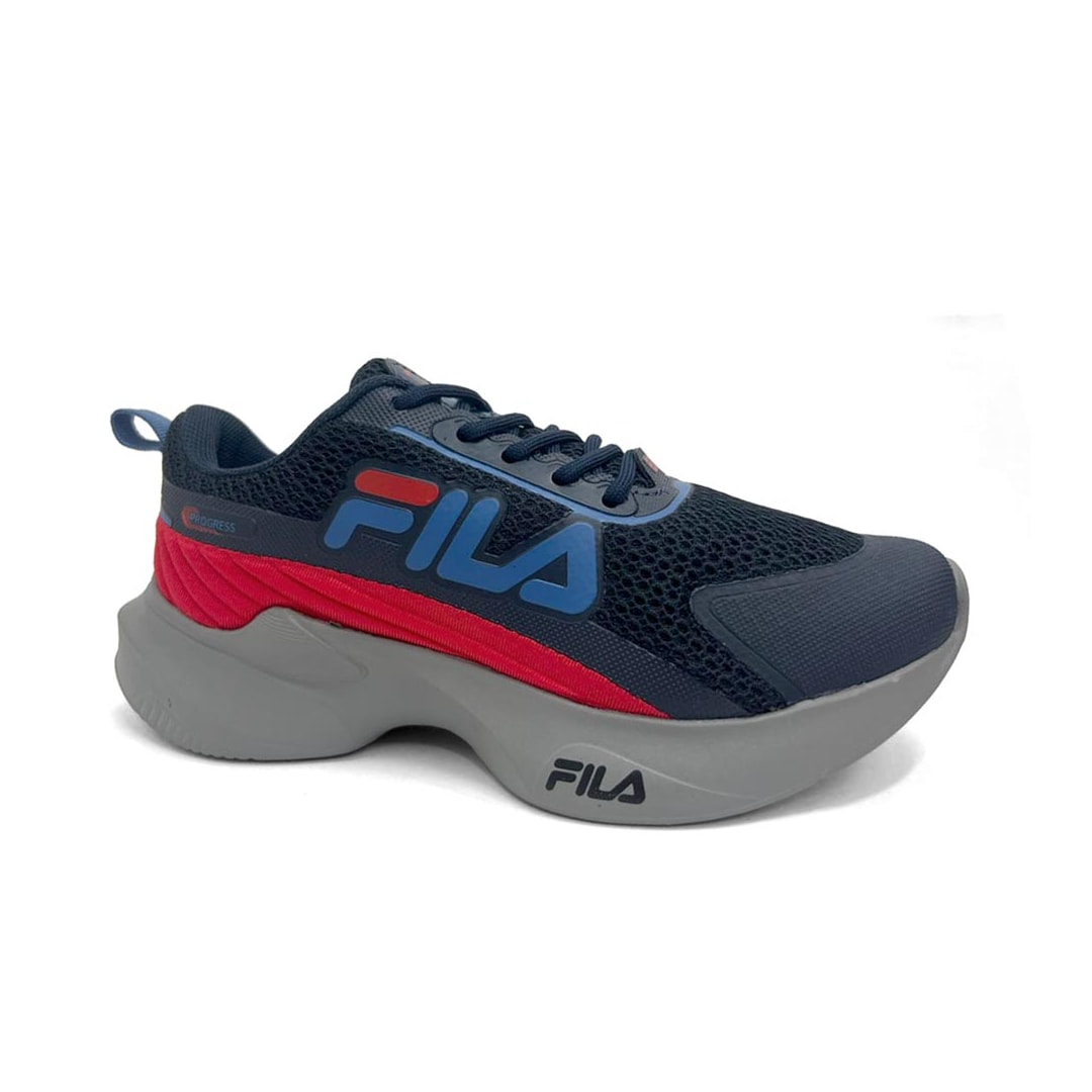 Tênis Fila Infantil Progress F04k00017 Marinho Tênis Fila Infantil Progress F04k00017 Marinho