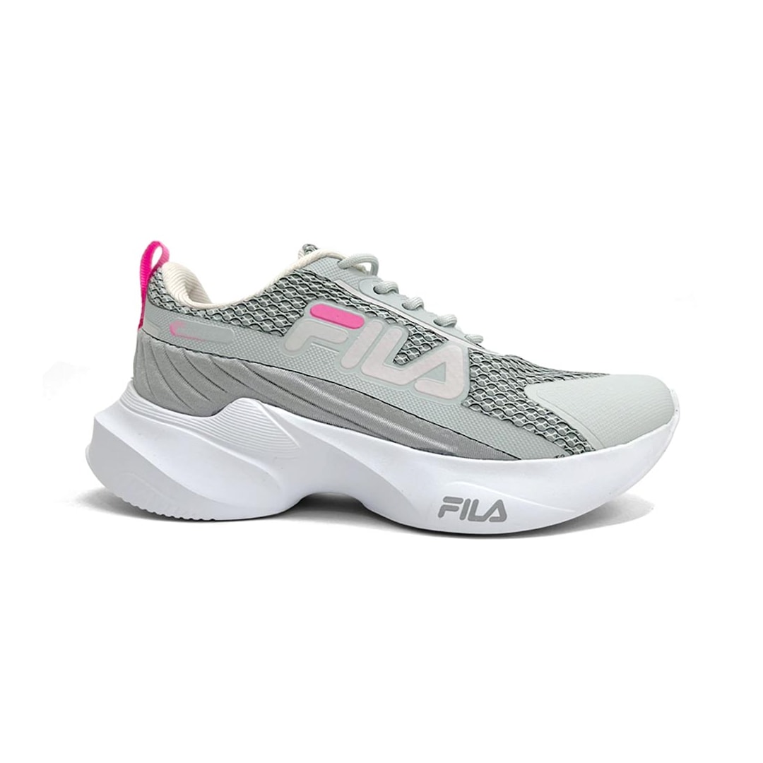 Tênis Fila Kids Shoes Progress F04k00017-7438 Cinza Gelo