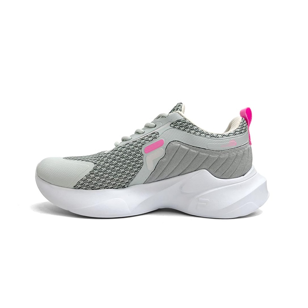 Tênis Fila Kids Shoes Progress F04k00017-7438 Cinza Gelo