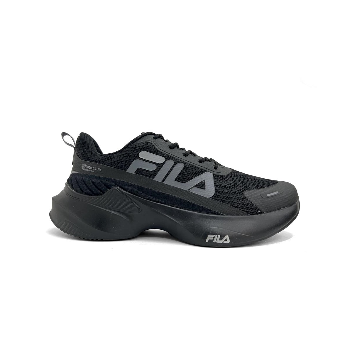 Tênis Fila Masculino Progress Lite F01tr0004 Preto Tênis Fila Masculino Progress Lite F01tr0004 Preto