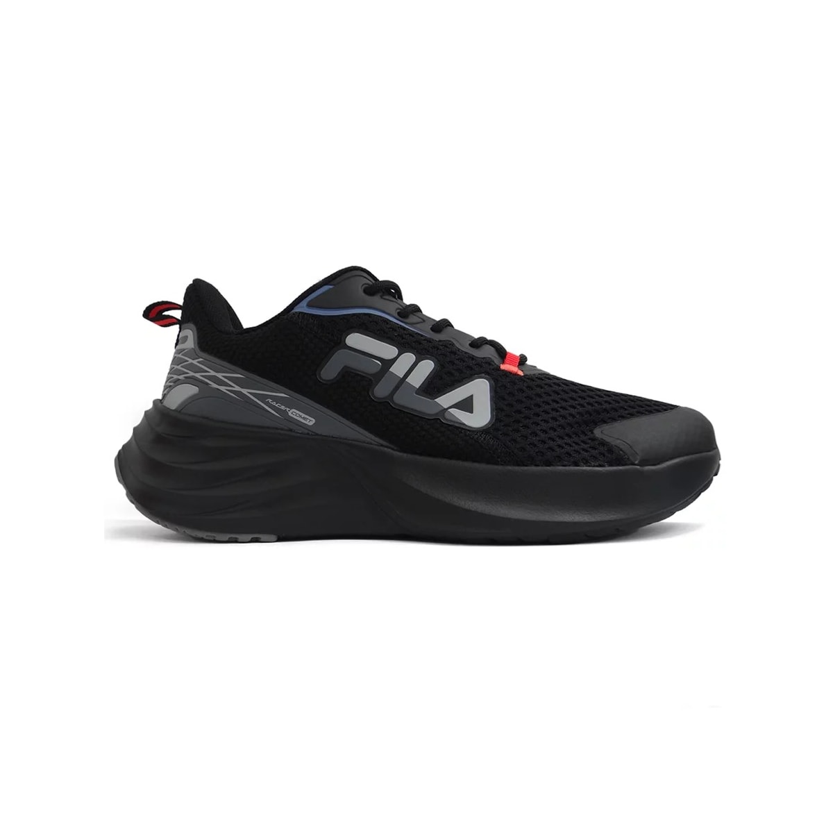Tênis Fila Racer Comet Masculino F01r00118 Preto/Azul/Coral Tênis Fila Racer Comet Masculino F01r00118 Preto/Azul/Coral