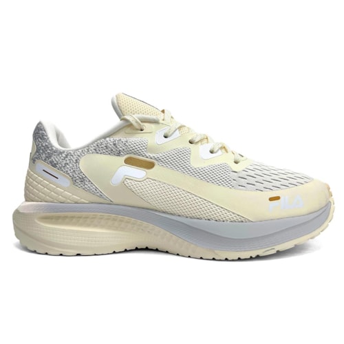 Detalhe - Tênis Fila Spritz F02tr00074 Bege