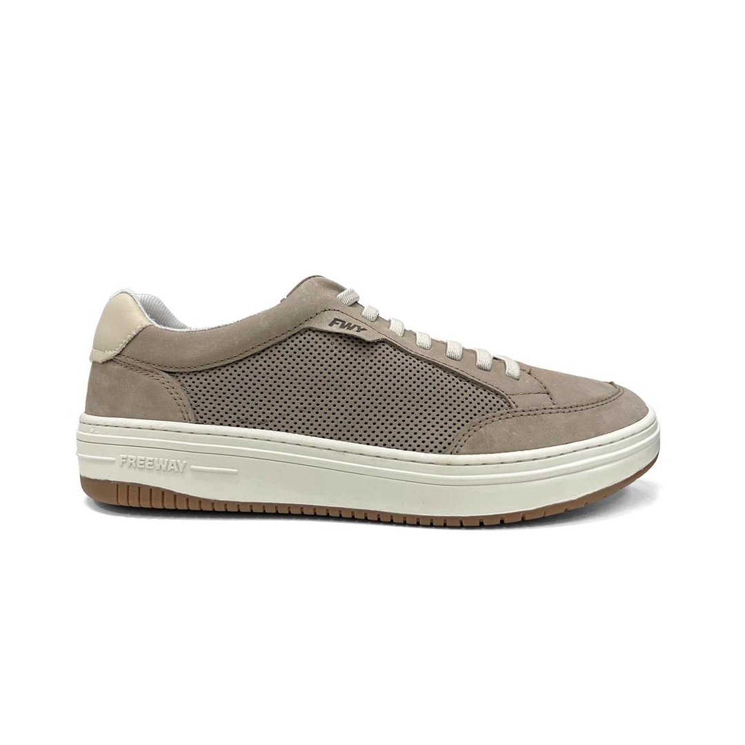 Tênis Freeway Casual Couro Evo04 Taupe Tênis Freeway Casual Couro Evo04 Taupe