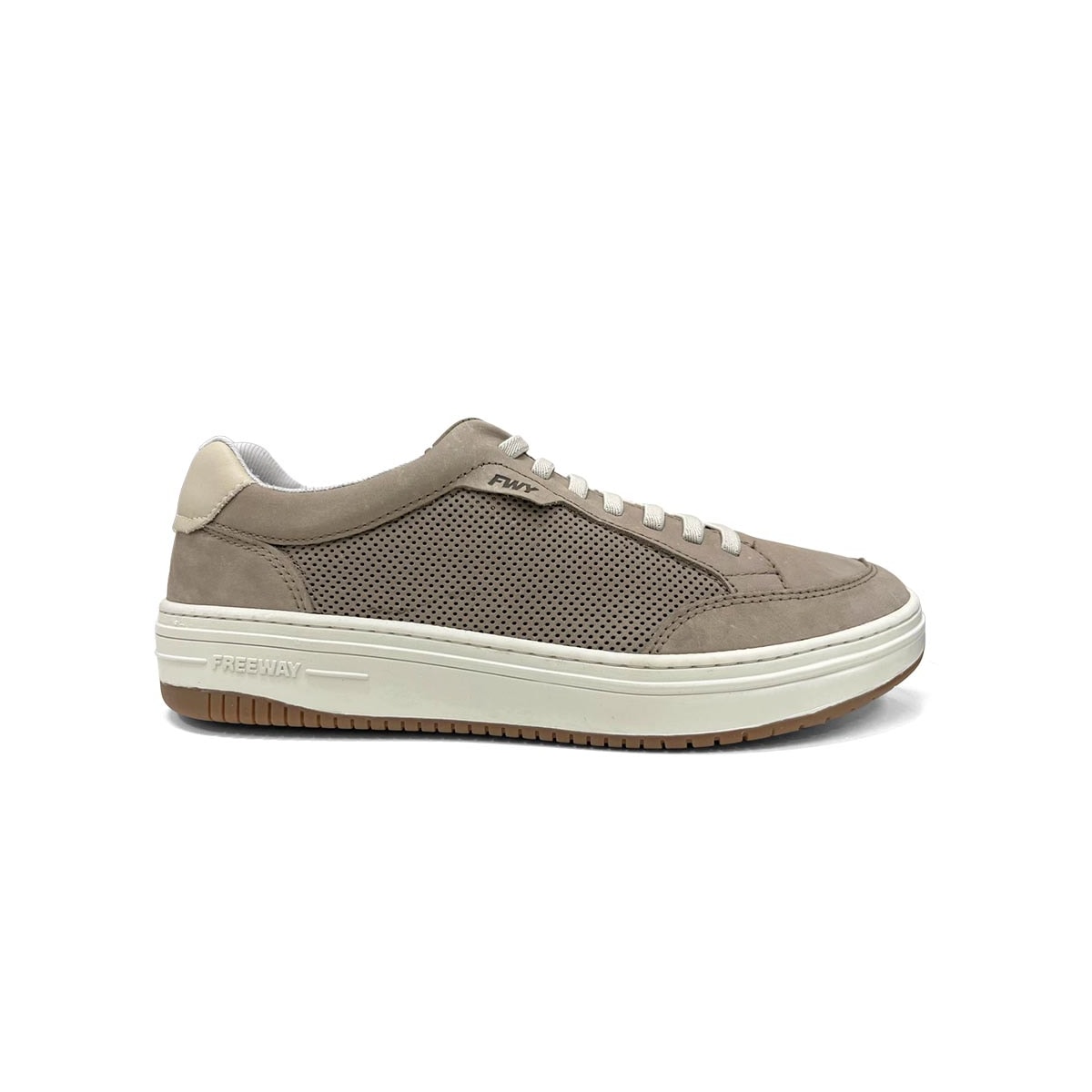Tênis Freeway Casual Couro Evo04 Taupe Tênis Freeway Casual Couro Evo04 Taupe